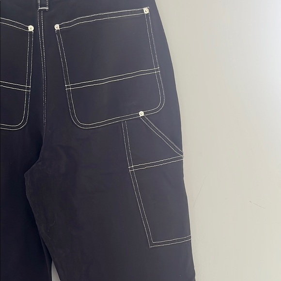 Steve Madden Black and White Straight Leg Jeans Timeless Design - Picture 6 of 9